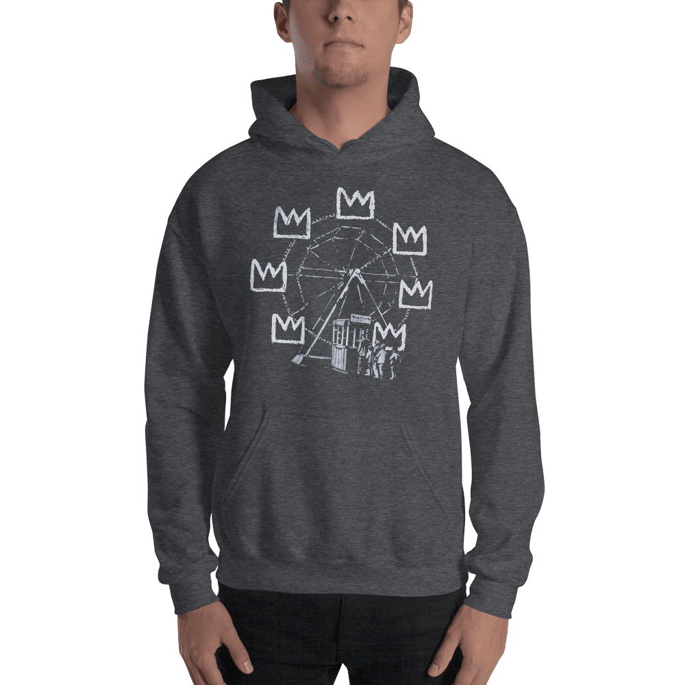 Banksy Ferris Wheel Artwork Unisex Hoodie