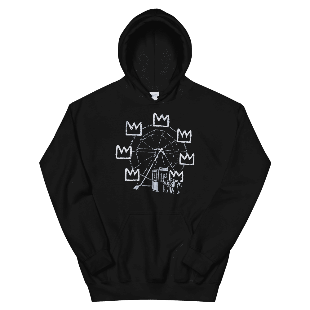 Banksy Ferris Wheel Artwork Unisex Hoodie