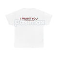 "I Want You I Just Can't Flirt" Funny Quote – Sarcastic Humor Hoodie, Sweatshirt & T-Shirt