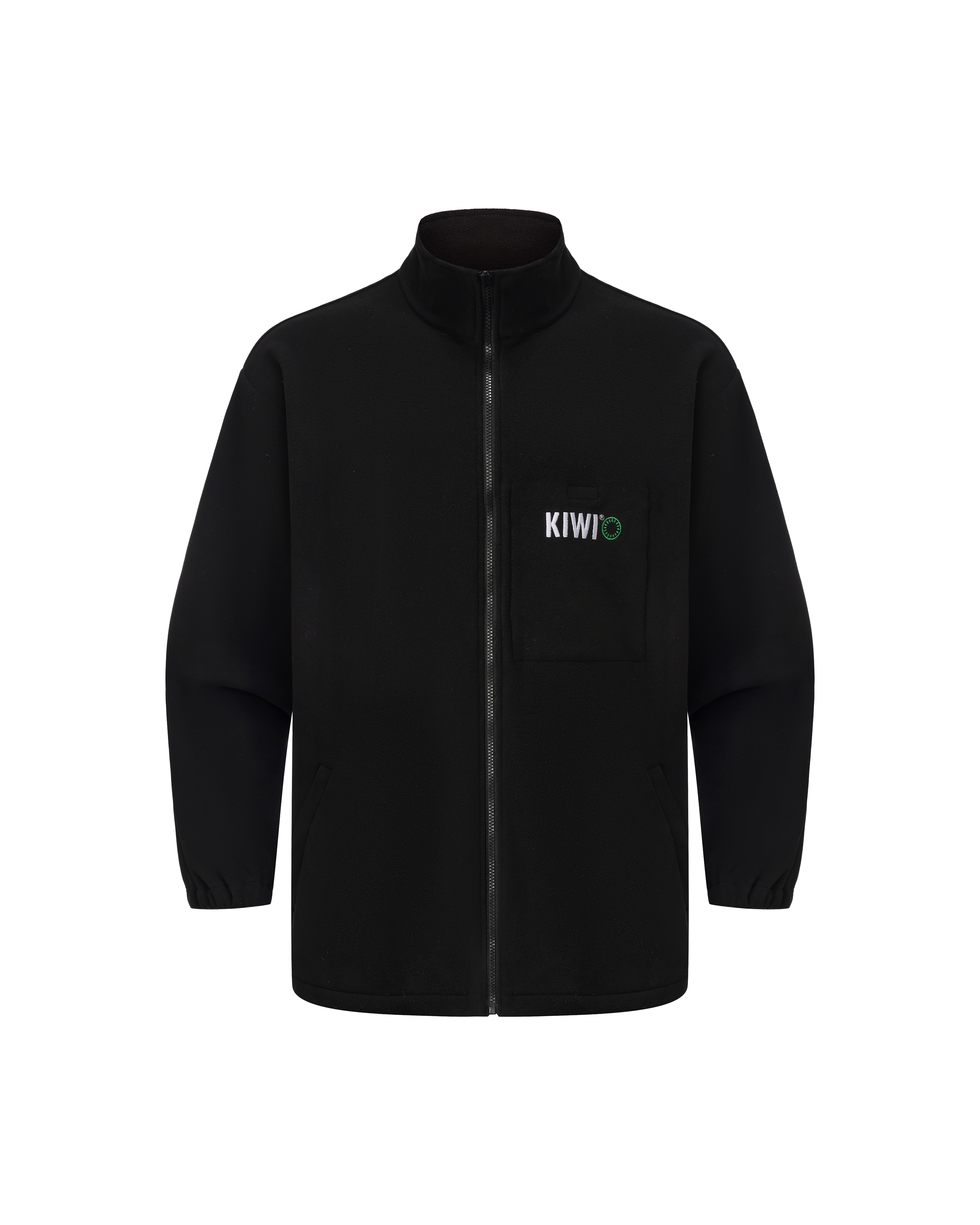 Kiwi High Visibility 3-in-1 Hooded & Fleece Lined ANSI/ISEA 107-2020 Reflector Contrast Trimmed Water Resistant Black Safety Jacket [71600]