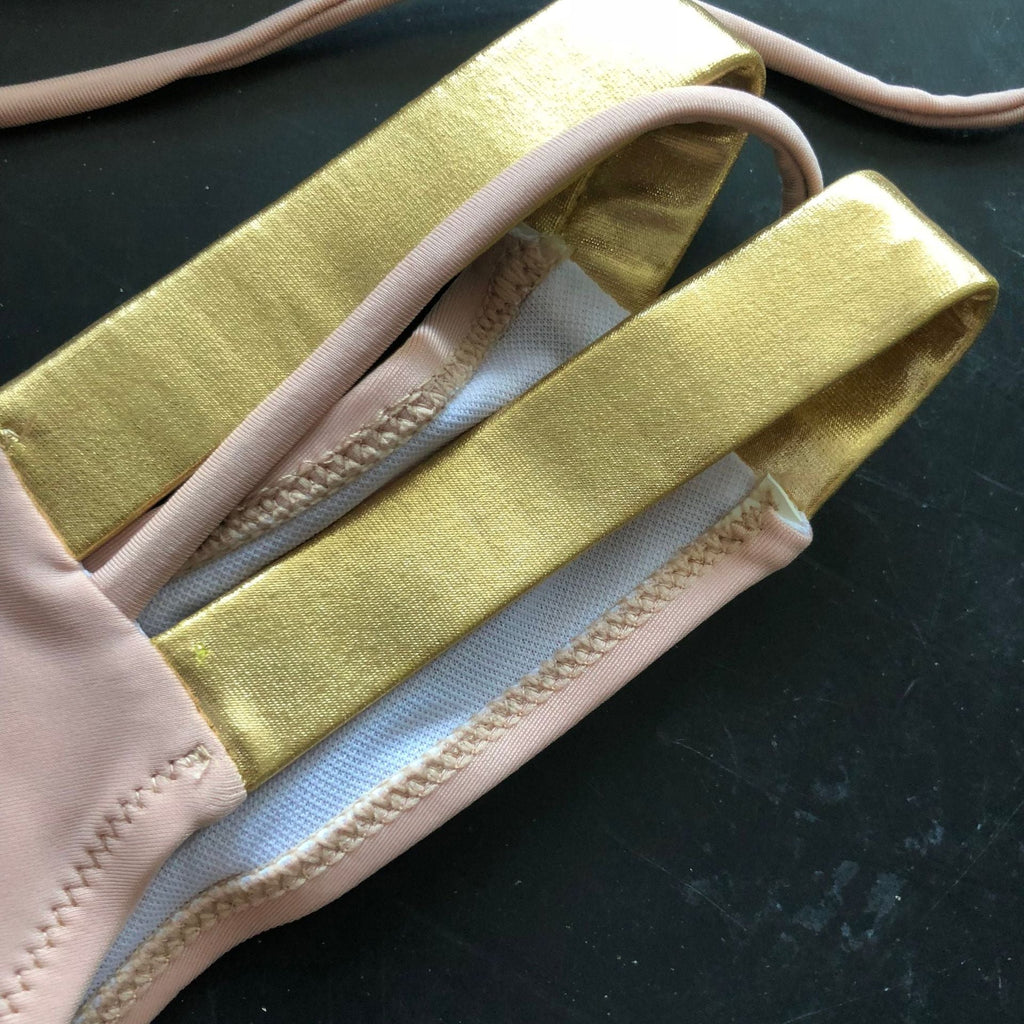 Sexy Halter Push Up Brazilian Bikini 2025 Women Bandage String Swimsuit Female Swimwear Two Pieces Bikini Set Bathing Suit Swim