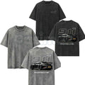 911 GT3 Racing T-Shirt – Retro German Supercar Graphic Tee, Vintage Washed Lightweight Cotton Unisex Motorsport Streetwear Top