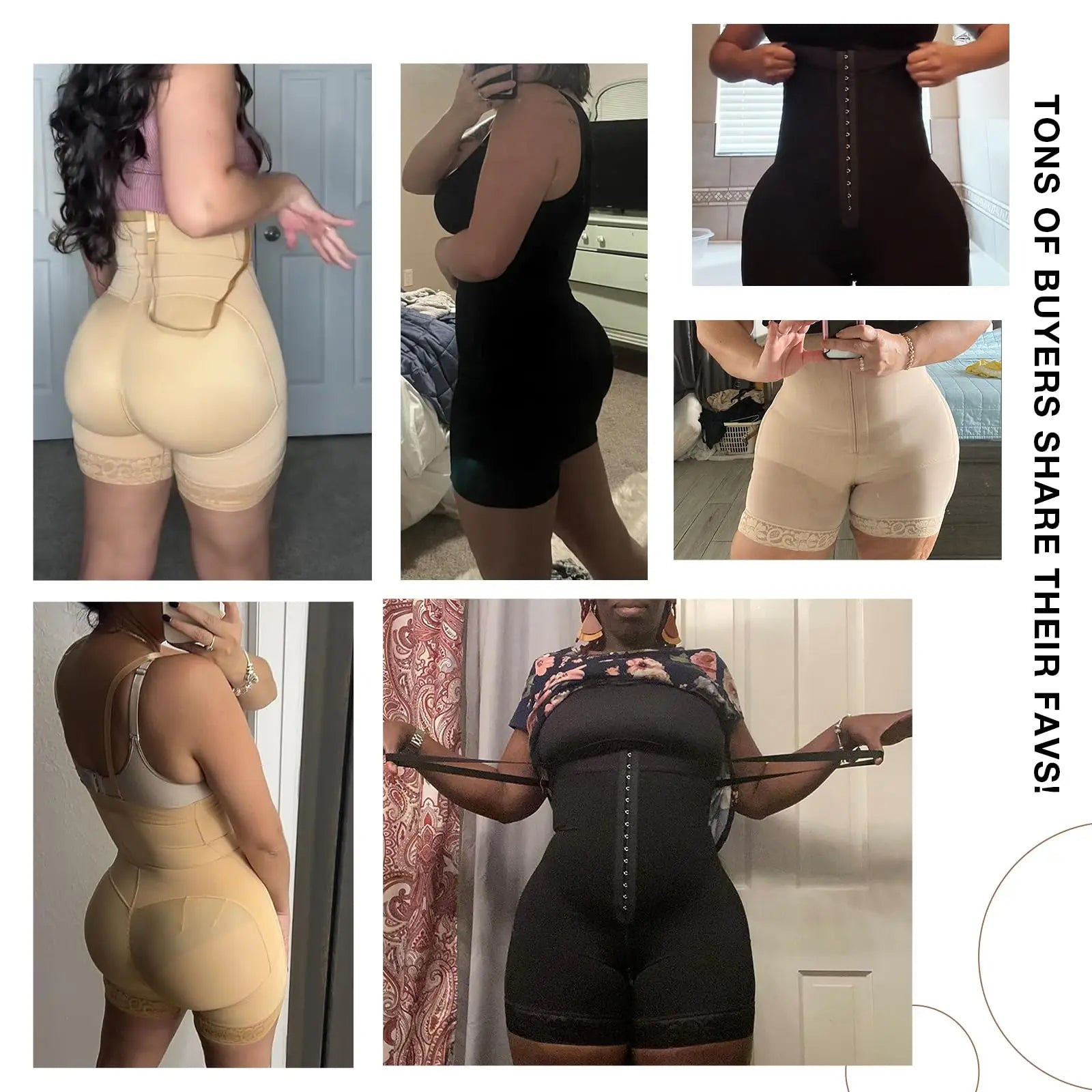 Slimming High-Waist Shapewear Shorts - Firm Tummy & Booty Enhancement Nylon & Elastane Blend with Contouring Lace Accents