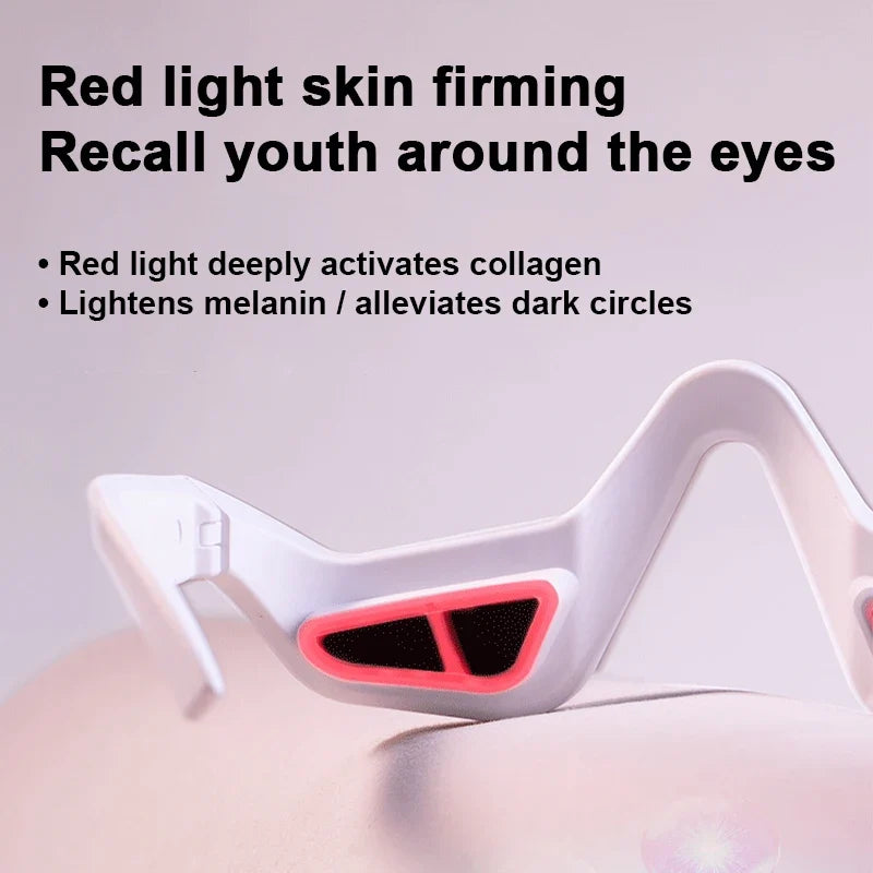 Portable Professional 3D Eye Massager for Adults with 4 Therapy Modes Rechargeable Battery Skin Brightening Eye Care Device