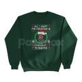 All I Want For Christmas Is Steve Harrington Unisex Sweatshirt | Funny Stranger Things Fandom Jumper | Mama Steve Holiday Gift