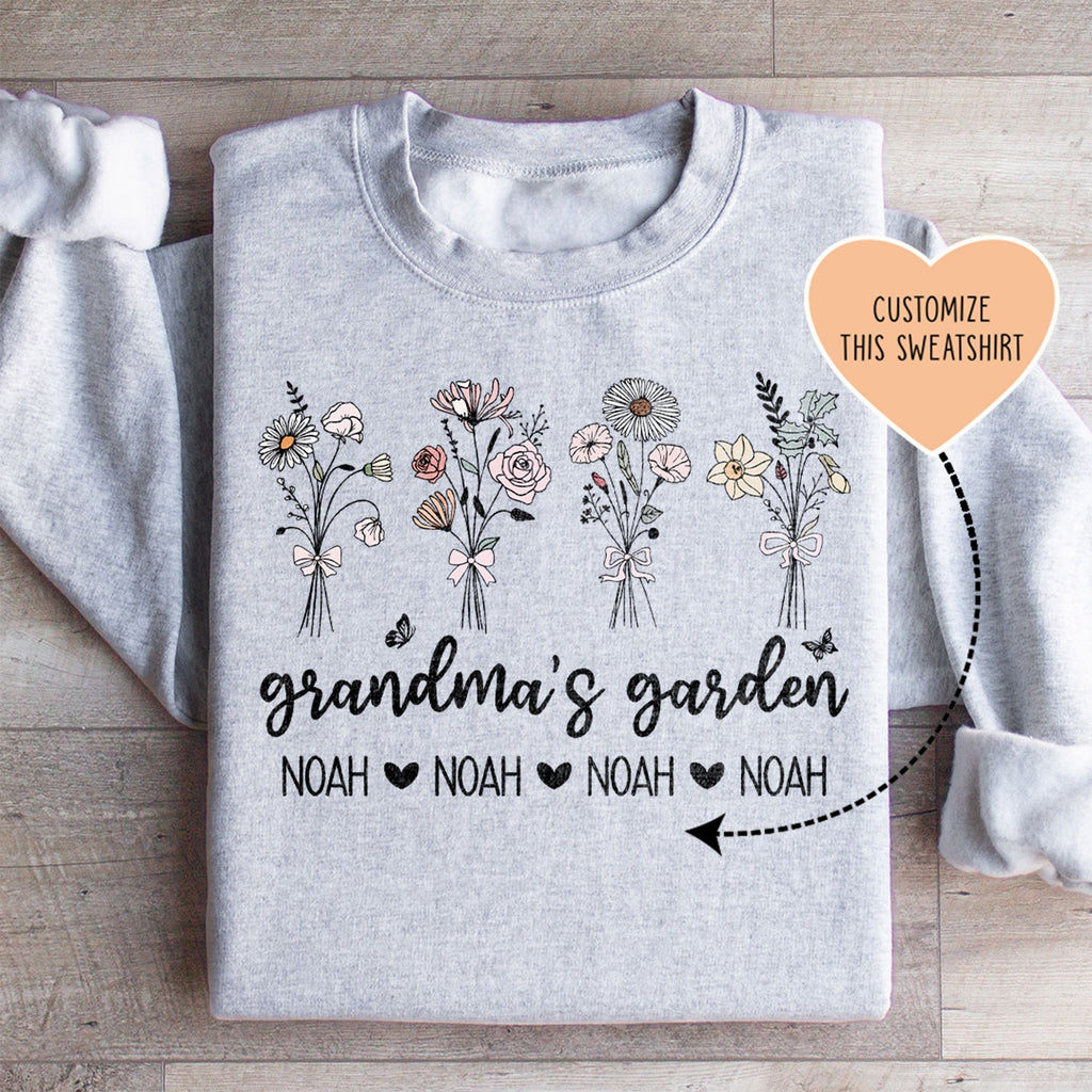 Personalized Grandma's Garden