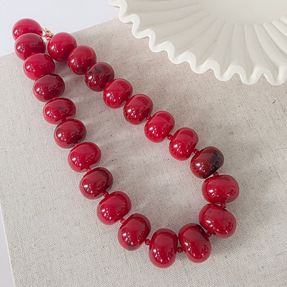 Bella Beaded Necklace - WATERPROOF