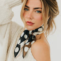 Betty Polka Dot Square Scarf