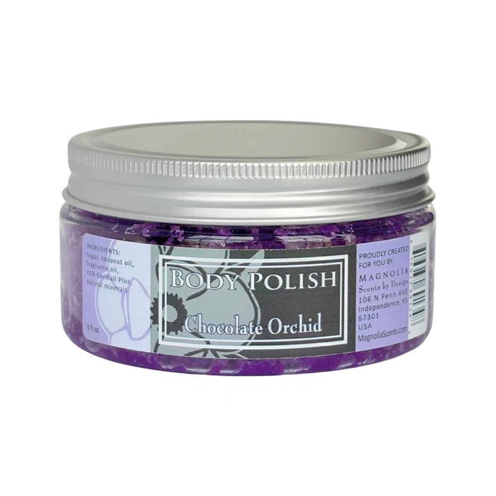 Chocolate Orchid 8oz Body Polish