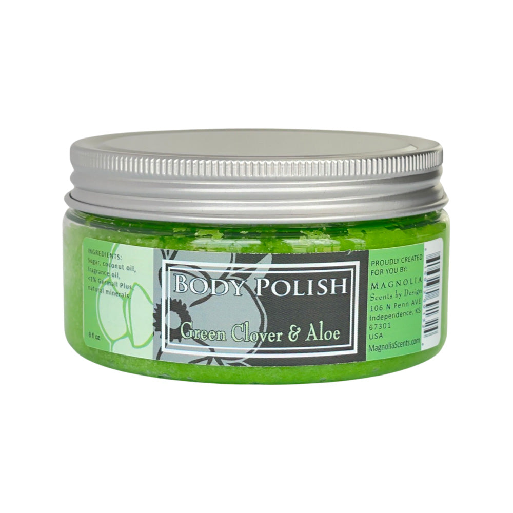 Green Clover & Aloe 8oz Body Polish