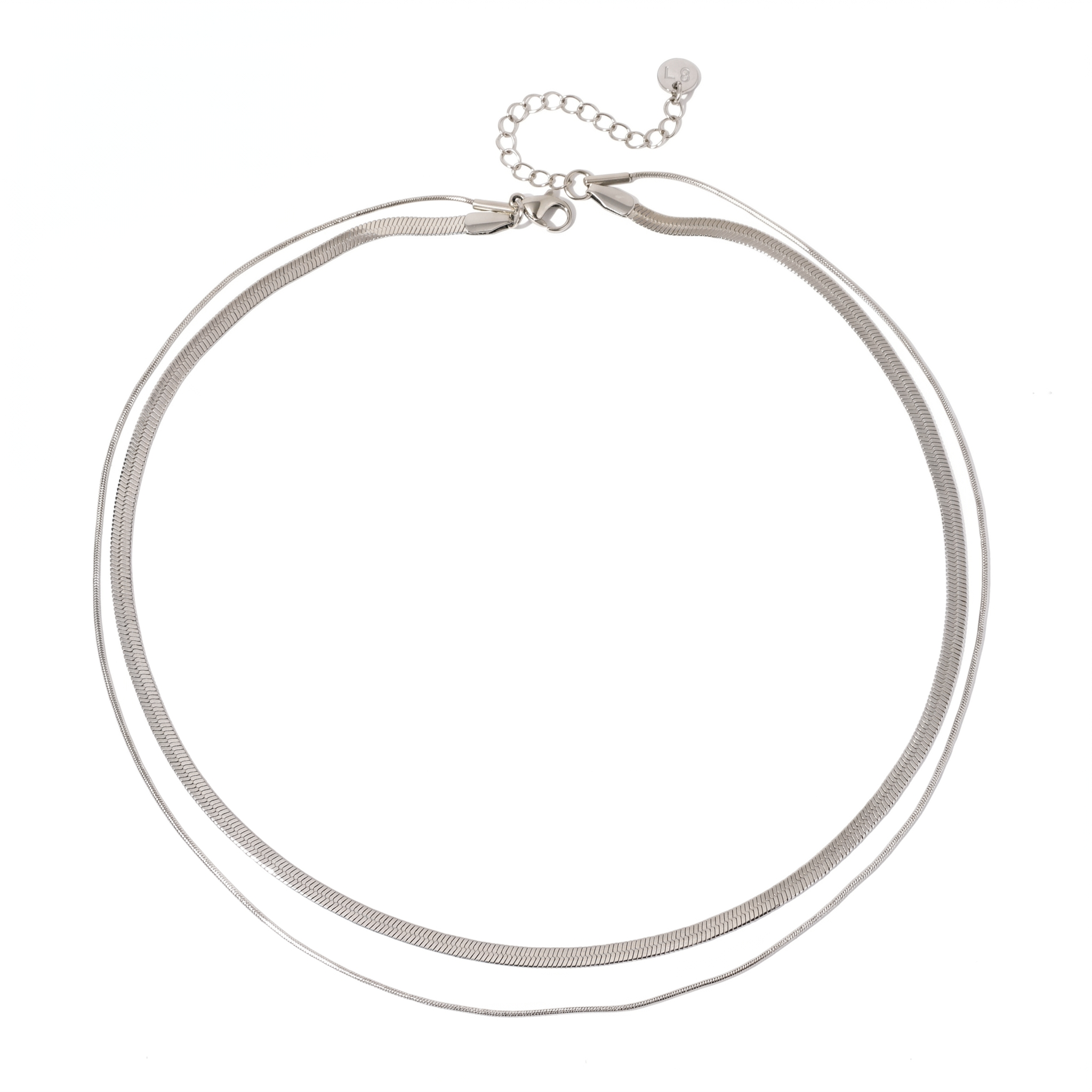 Brooke Layered Chain Necklace WATERPROOF