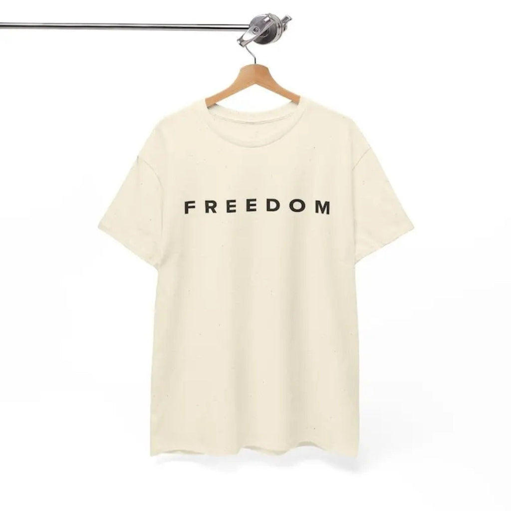 Charlie Kirk "Justice & Freedom" T-Shirt - Political Quote Tee, Unisex Fan Apparel