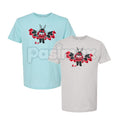 Christmas Mothman T-Shirt - Festive Cryptid Holiday Tee, Point Pleasant Xmas Apparel, Unique Goth Christmas Gift