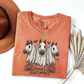 Comfort Colors Halloween Spooky Night-Mares Horse Shirt, Cute Ghost Horse Tee, Western Halloween Cowgirl Graphic T-Shirt, Fall Season Gift