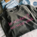 Comfort Colors® 'In October We Wear Pink' Oncology Nurse Shirt – Breast Cancer Awareness Tshirt, Pink Ribbon Nurse Tee