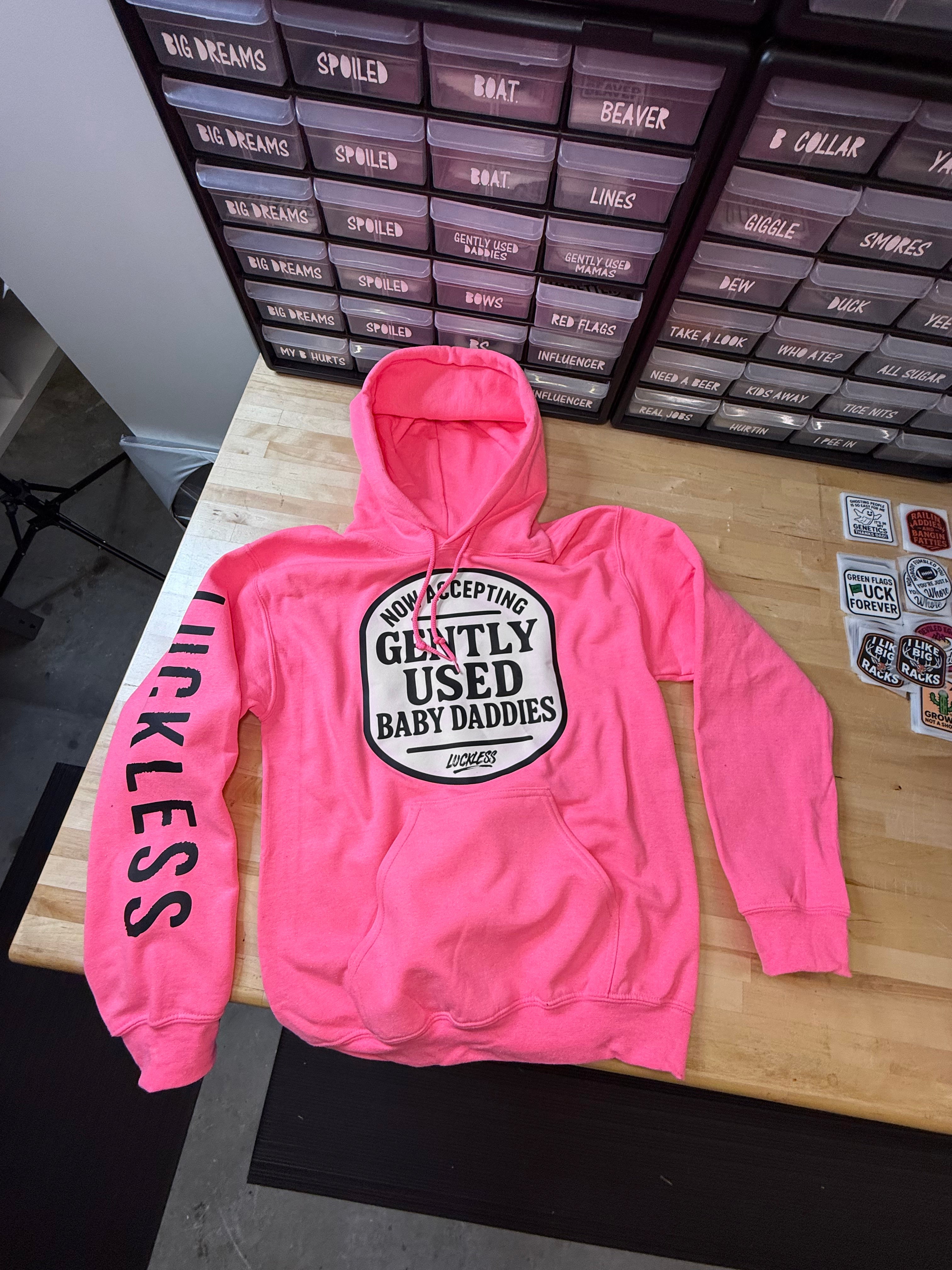 Now Accepting Gently Used Baby Daddies Hoodie