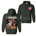 Dale Earnhardt With Deer Hoodie – Vintage Hunting Season Pullover, NASCAR Legend Fan & Outdoors Apparel, Unisex