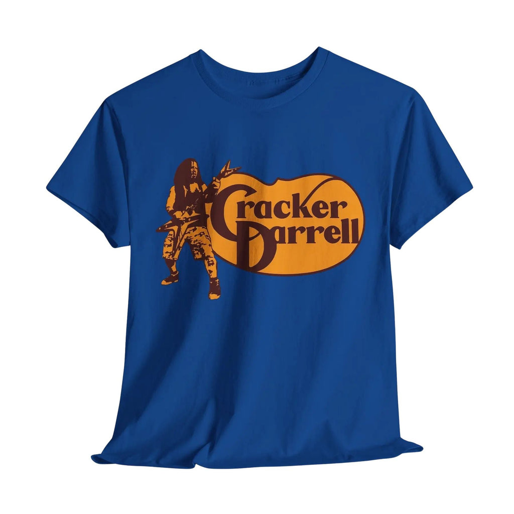 Dimebag Darrell Pantera T-Shirt - "Cracker Darrell" Tribute Tee, Vintage Metal Music Apparel