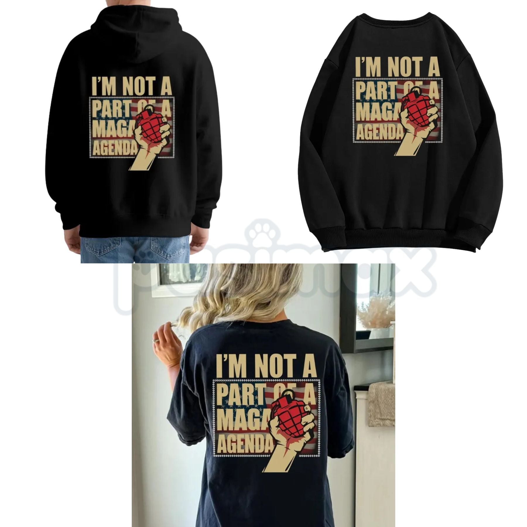 Don't Wanna Be An American Idiot Shirt – Anti-MAGA Agenda Hoodie & Punk Rock Political Sweatshirt