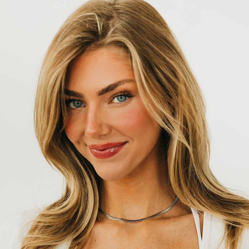 Ella Herringbone Necklace - WATERPROOF