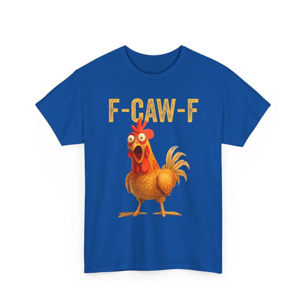 FCAWF Chicken T-Shirt - Funny Adult Humor Tee, Cotton Unisex Graphic Shirt