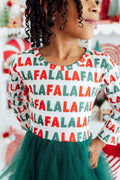 Fa la la L/S Tutu Dress