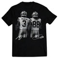 George Pickens & CeeDee Lamb Funny Graphic Tee - Unisex Casual Football Shirt, Game Day Wide Receiver Duo Apparel, Gift for NFL Fans