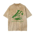 Girls Will Be Girls Oversize Unisex Washed T-Shirt – Trendy Aesthetic Graphic Streetwear Tee