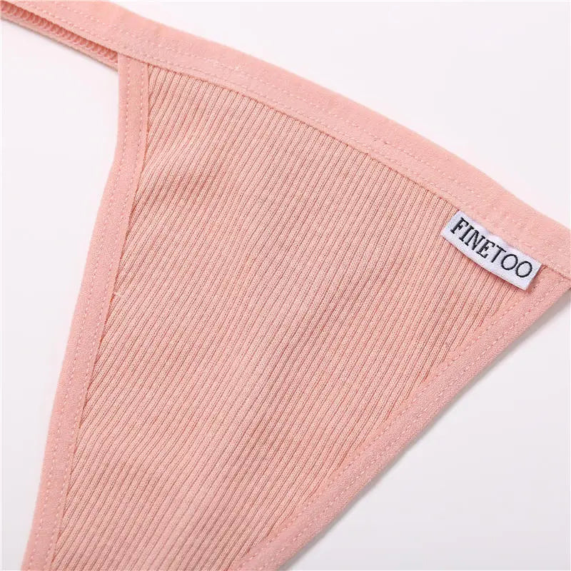 Cotton Panties for Sexy Women Low Rise G-String Female T-Back Thongs Underwear Ladies Breathable Briefs Girl Intimates Lingerie
