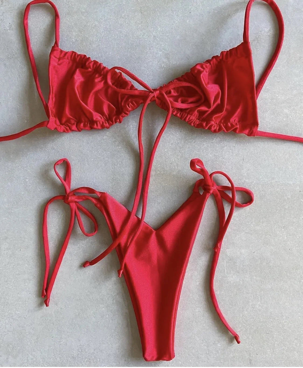 RUOTONGSEPT Low Waist Bikinis 2022 Triangle Swimwear Female Swimsuit Women Print Bikini set two-Piece Suit Push Up Bathing Suit