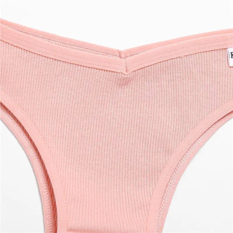 3Pcs/Set Cotton Women Briefs Sexy Low Rise Panties Female Seamless Underwear Breathable Underpants Girls M-XL Intimates Lingerie