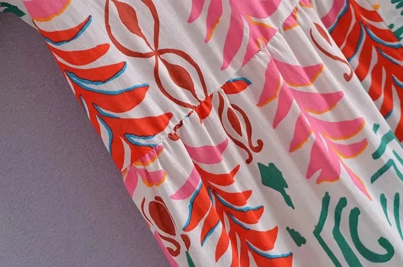 Foridol Floral Print Casual Boho Shirt Dress Maxi Long Autumn Winter Long Sleeve Dress Vestidos 2025 Button Up Dress