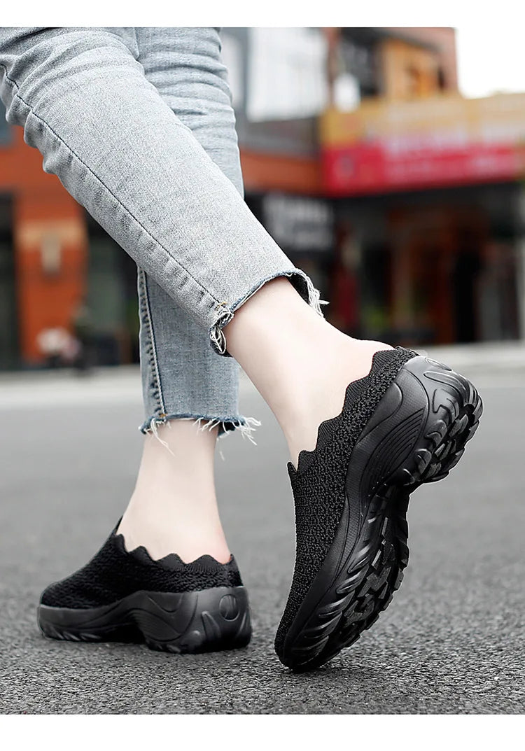 Women Casual Shoes Fashion Breathable Walk Mesh Flat Shoes Lady Sneakers Women Tenis Feminino Shoes Lady  Mesh Summer Shoesty76