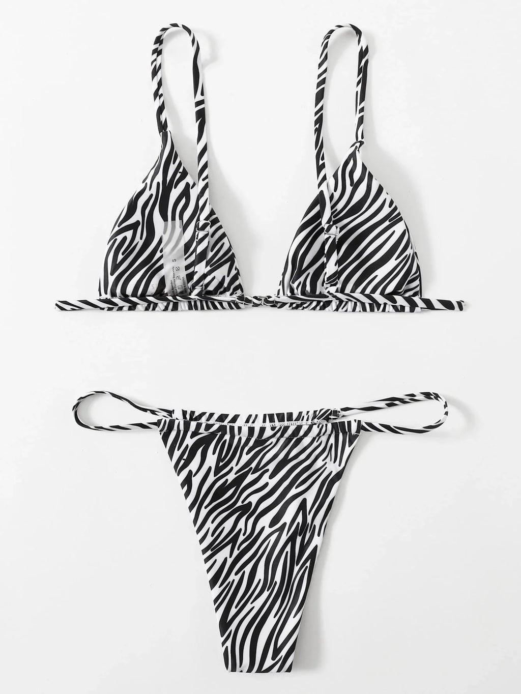 ZTVitality Zebra Print Push Up Bikini Sexy Bikinis 2021 New Arrival Padded Bra Low Waist Swimsuit Female Swimwear Women Biquini