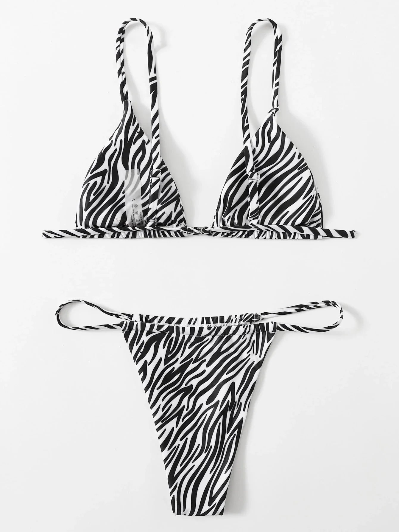 ZTVitality Zebra Print Push Up Bikini Sexy Bikinis 2021 New Arrival Padded Bra Low Waist Swimsuit Female Swimwear Women Biquini