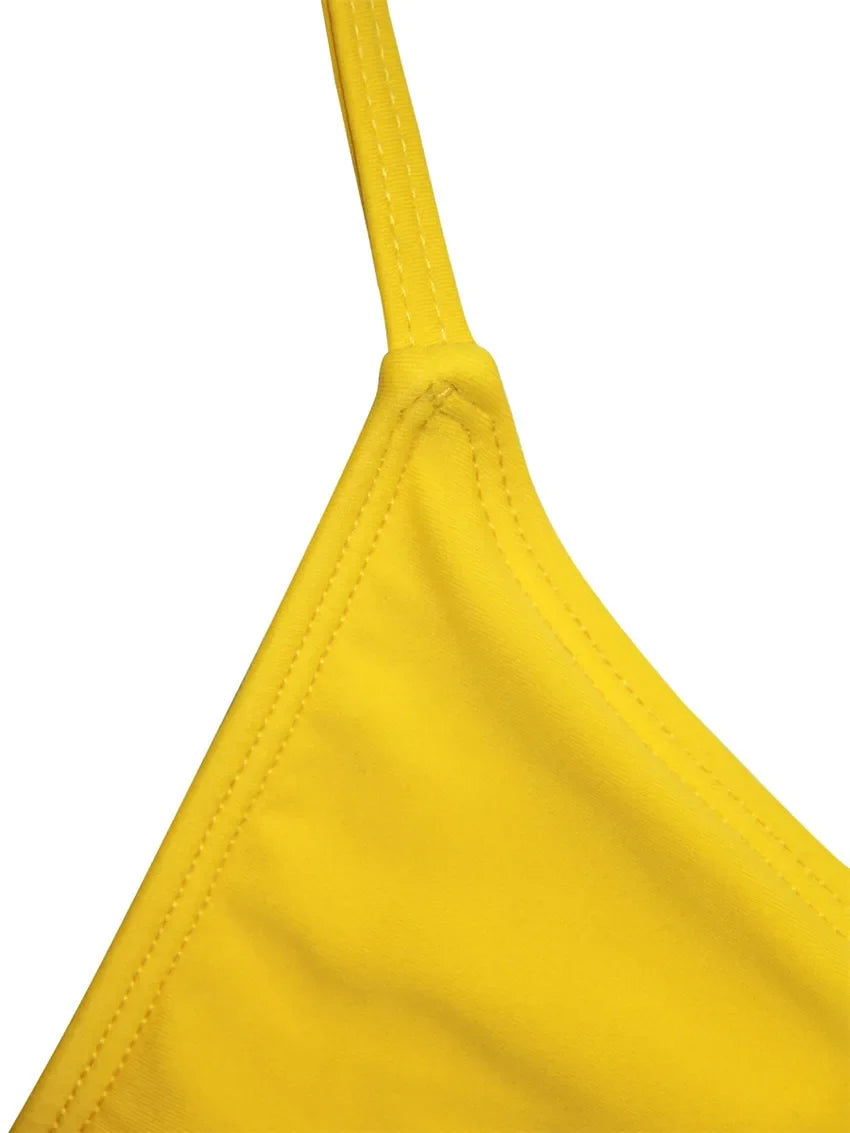 2025 Sexy Sparkling Shiny Women Swimwear One Piece Swimsuit Female High Cut Monokini Backless Bather Bathing Suit Swim Bodysuit