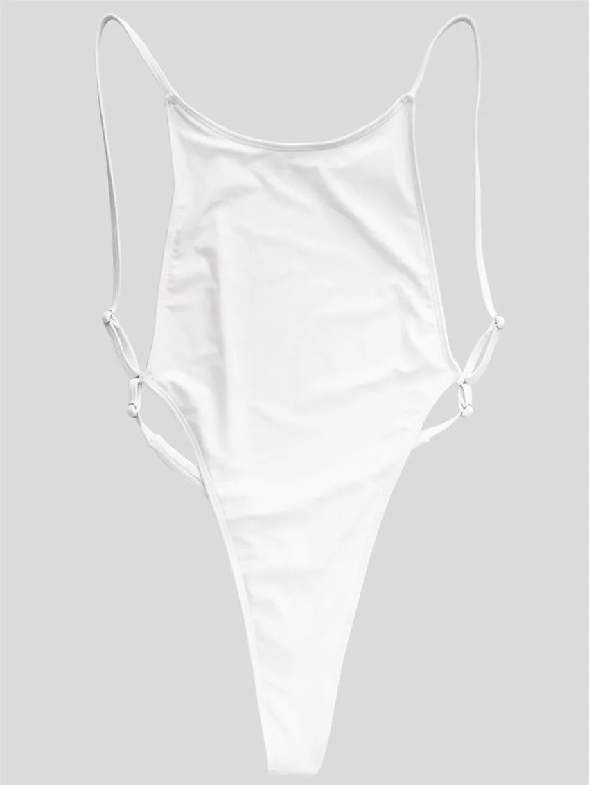 Sexy Extreme Mini Micro Thong One Piece Swimsuit Women Swimwear Female Backless Monokini High Cut Bathing Suit Swim Beach Wear