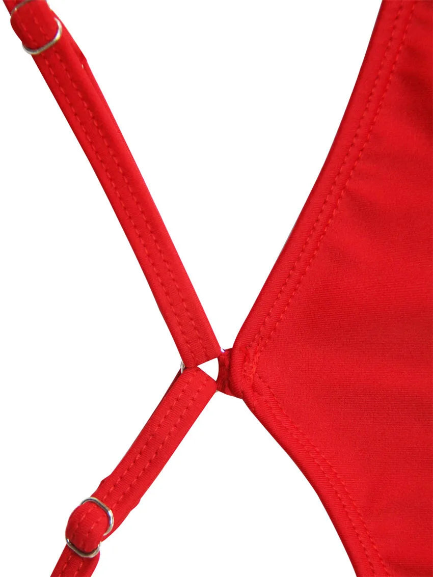 Sexy Extreme Mini Micro Thong One Piece Swimsuit Women Swimwear Female Backless Monokini High Cut Bathing Suit Swim Beach Wear