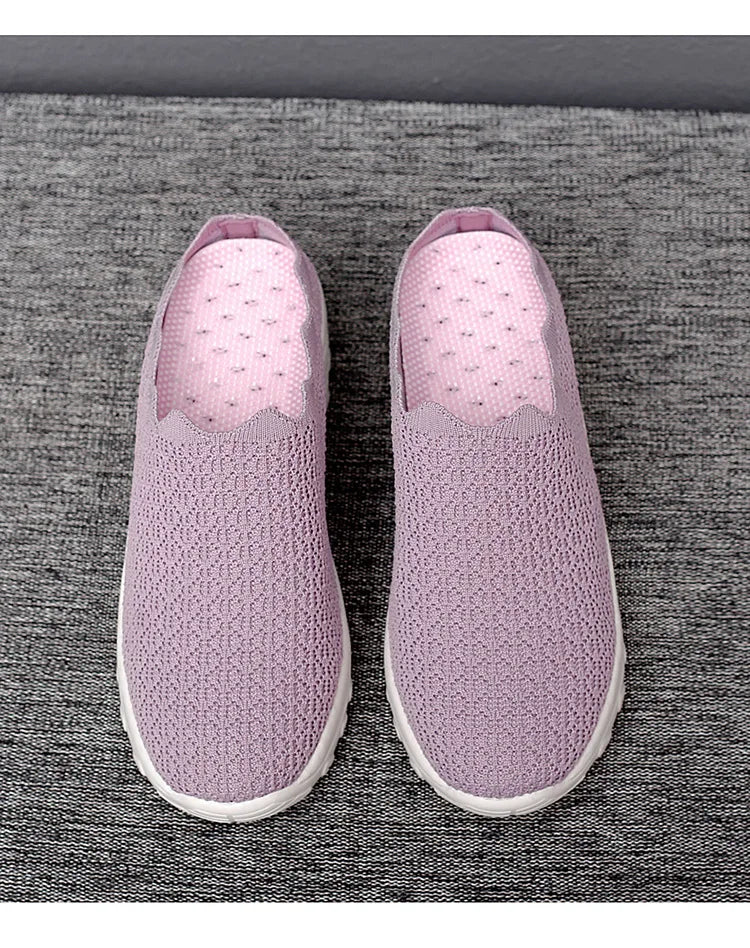 Women Casual Shoes Fashion Breathable Walk Mesh Flat Shoes Lady Sneakers Women Tenis Feminino Shoes Lady  Mesh Summer Shoesty76