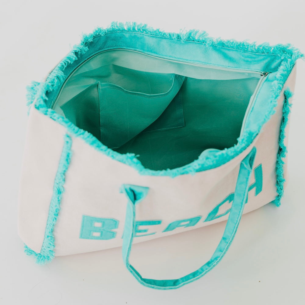 Hanalei Terry Cloth Beach Tote Bag