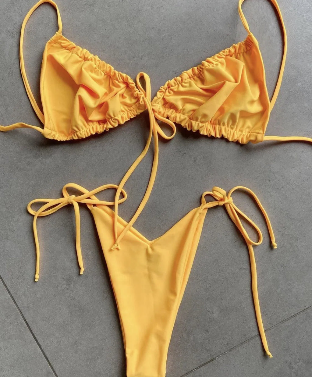 RUOTONGSEPT Low Waist Bikinis 2022 Triangle Swimwear Female Swimsuit Women Print Bikini set two-Piece Suit Push Up Bathing Suit