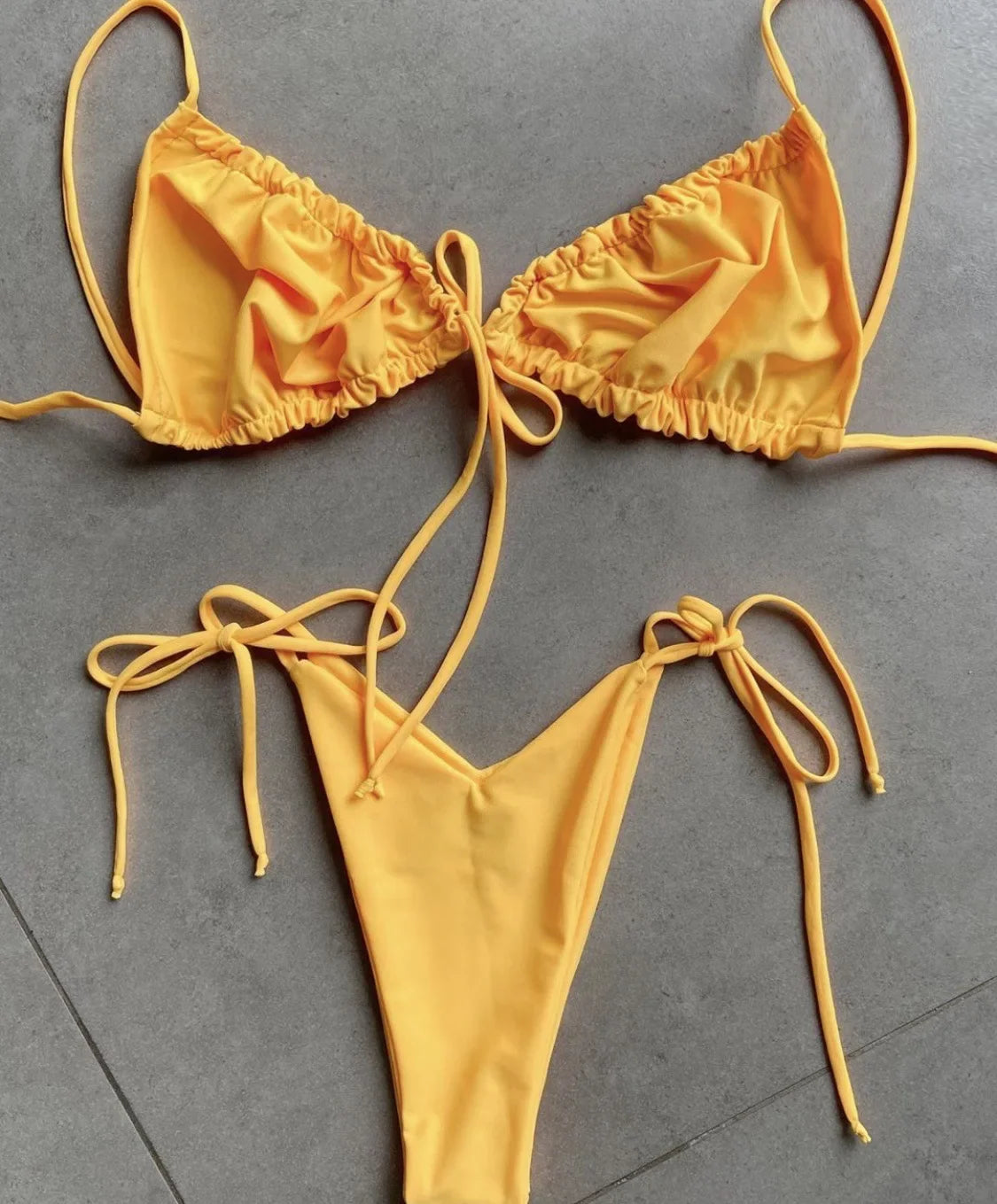 RUOTONGSEPT Low Waist Bikinis 2022 Triangle Swimwear Female Swimsuit Women Print Bikini set two-Piece Suit Push Up Bathing Suit