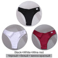 3Pcs/Set Cotton Women Briefs Sexy Low Rise Panties Female Seamless Underwear Breathable Underpants Girls M-XL Intimates Lingerie