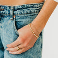 Hearts & Diamonds Hinge Bracelet - WATERPROOF