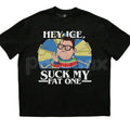 "Hey Ice Such My Fat One" Funny Meme T-Shirt - Derek Viral Video Graphic Tee, Classic Internet Humor Shirt, Ironic Retro Meme Apparel, Premium Heavyweight Unisex Sarcastic Top, Nostalgic 2010s Internet Culture Gift