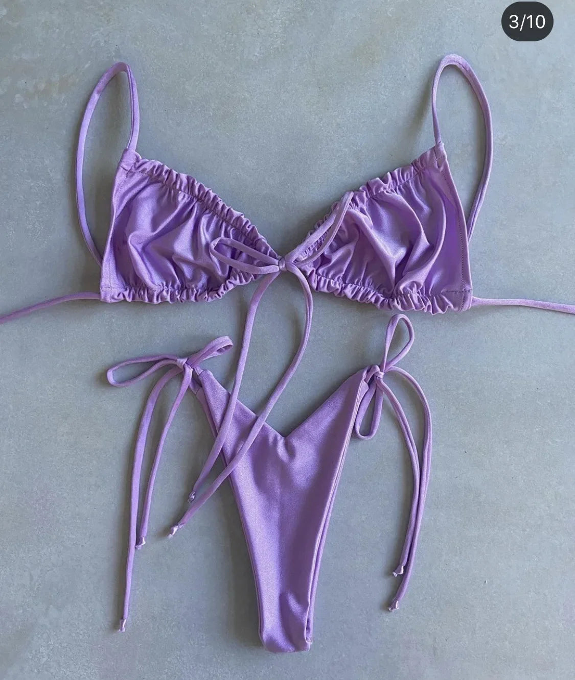 RUOTONGSEPT Low Waist Bikinis 2022 Triangle Swimwear Female Swimsuit Women Print Bikini set two-Piece Suit Push Up Bathing Suit