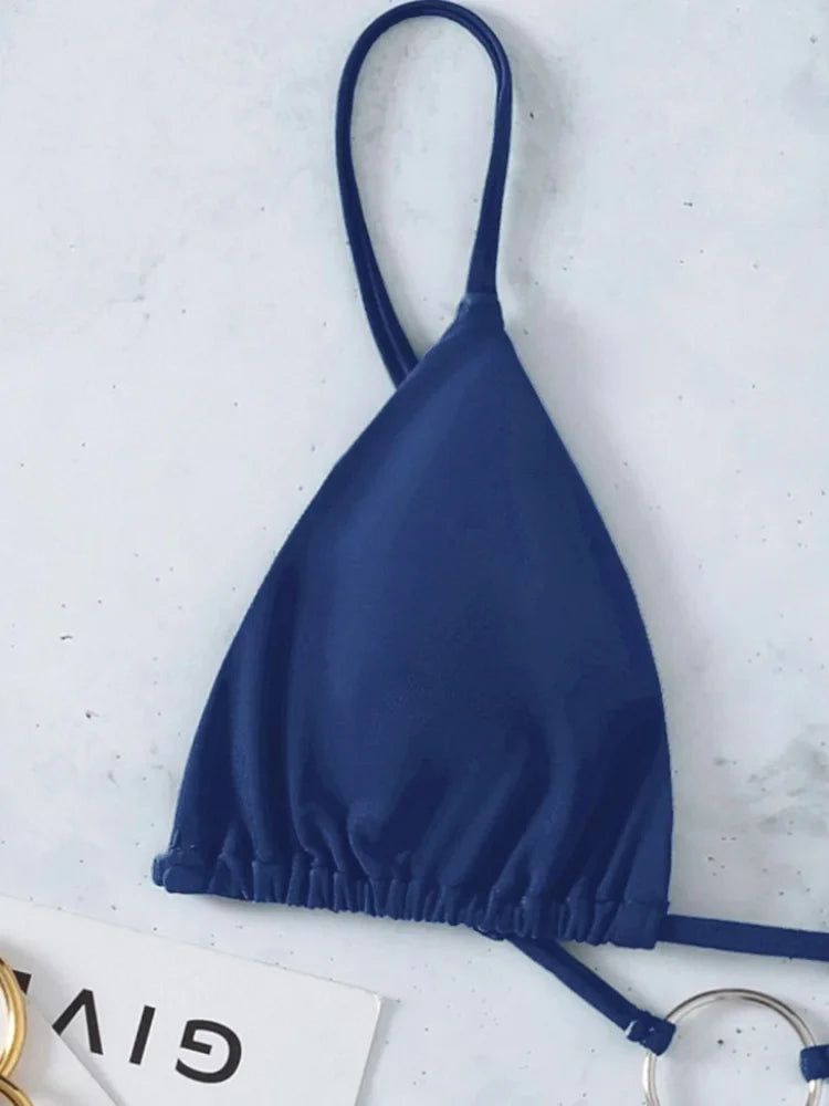 Sexy Extreme Mini Micro String Women Swimwear One Piece Swimsuit Female Cross Backless Monokini High Cut Bathing Suit Swim Lady