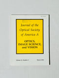 Journal of the Optical Society of America A: Optics, Image Science, and Vision