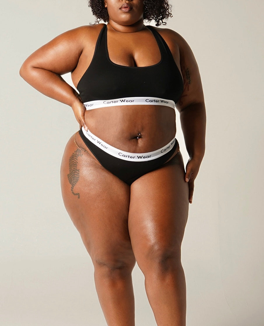 Monochrome Thong
