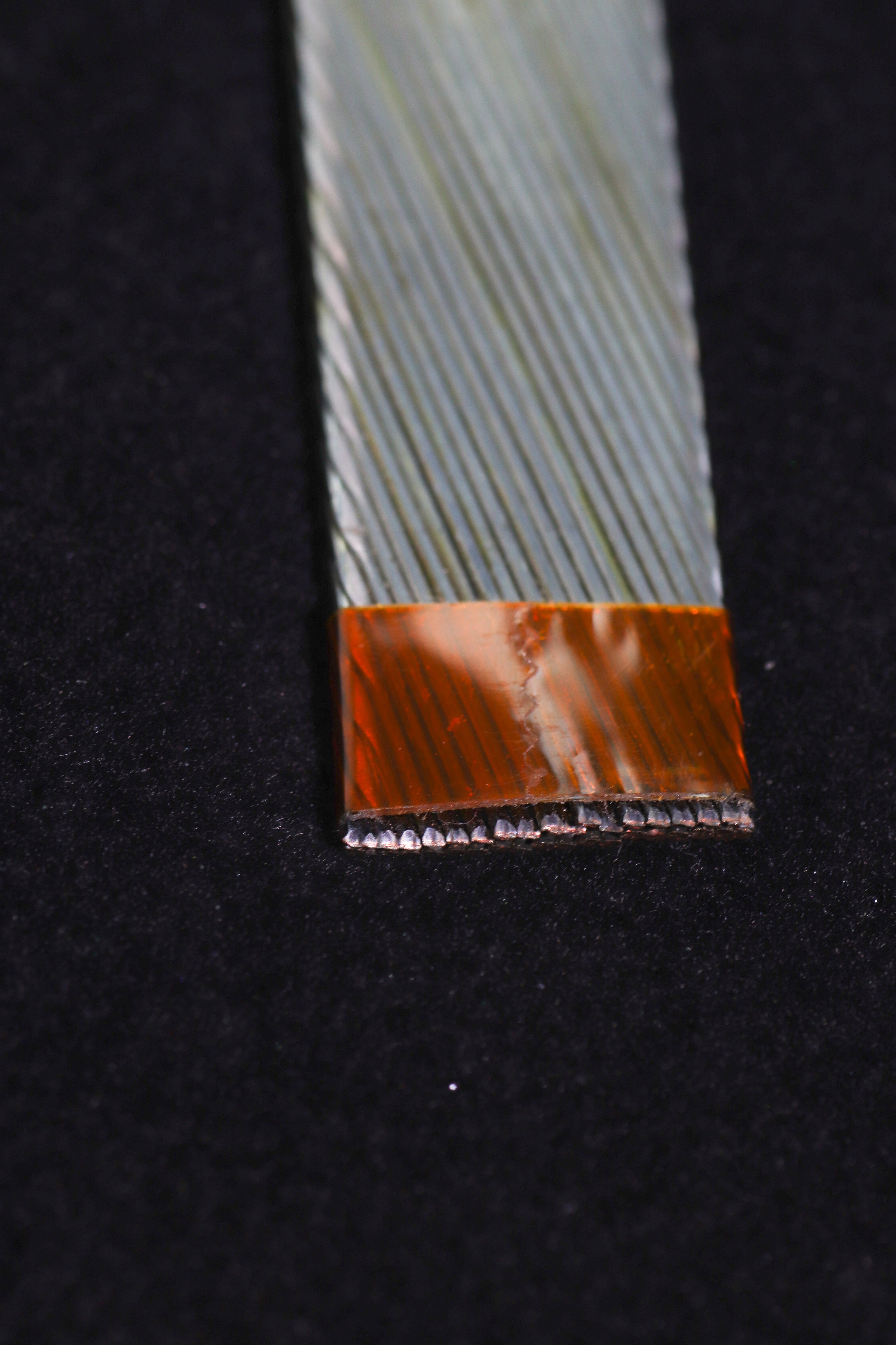 Authentic LHC Superconducting Cable — Real CERN Particle Physics Artifact